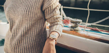 Load image into Gallery viewer, The Maritime Sweater in Mink
