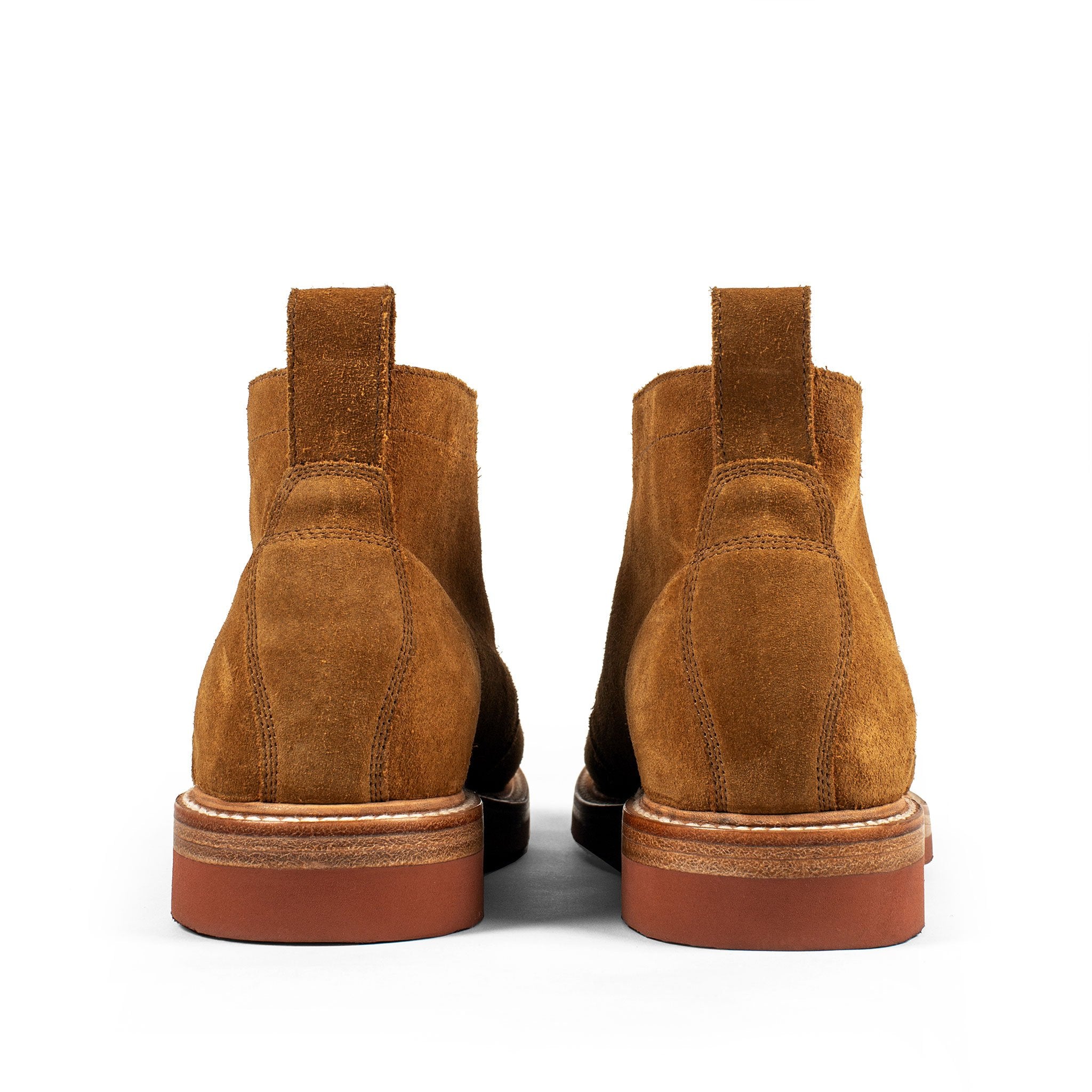 Mens 12 Taylor Stitch Unlined Chukka Boot Butterscotch Ankle Vibram Leather Taylor Stitch Ranch Boot in Whiskey Cordovan | GearMoose main image 2
