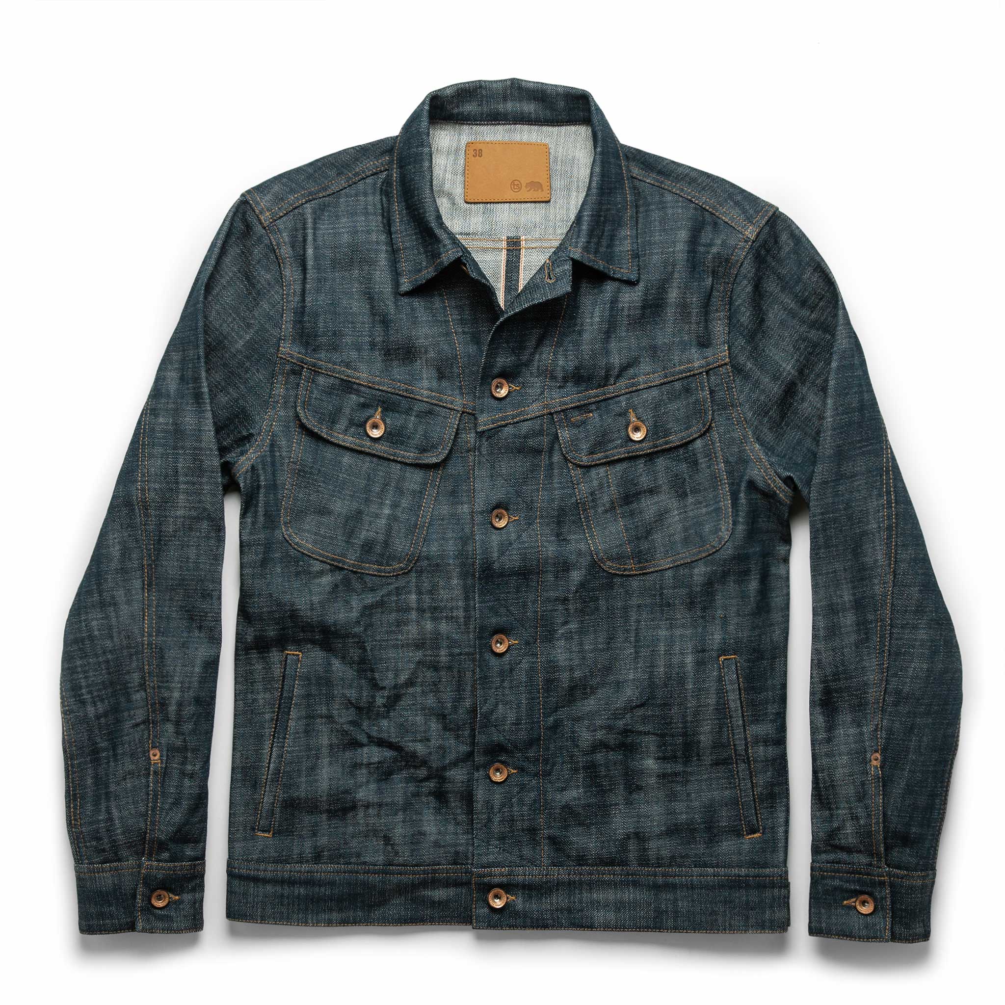 The Long Haul Jacket in Green Cast Selvage – taylorstitchmkds.com